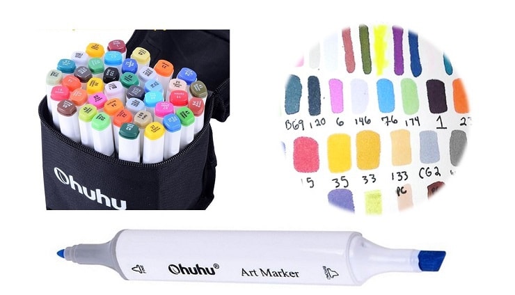 Review of the Ohuhu Alcohol Markers 